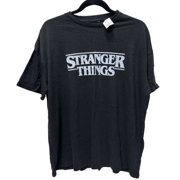 Stranger Things Netflix T-Shirt Black Mens Medium Official Tee Brand New - Picture 5 of 6